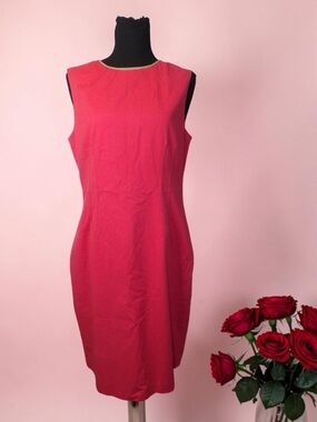 Elie Tahari | Dresses | Elie Tahari Womens Tie Front Linenblend Midi Dress  Black | Poshmark
